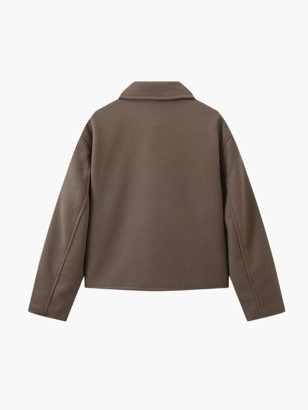 Lune London | Fit Wool Zip-Up Bomber Jacket