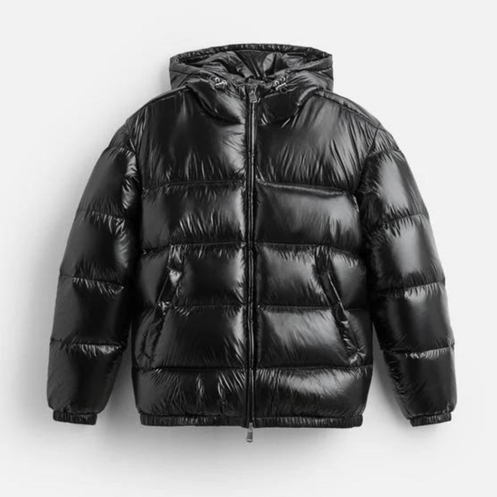 Lune London | Lightweight down jacket for men, with hood - Winter