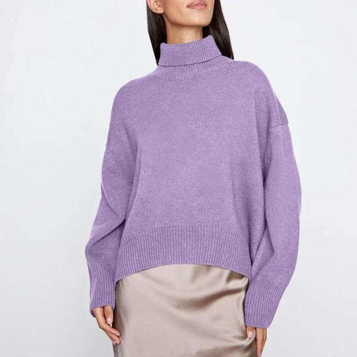 Chic Und Stil | Women's Turtleneck Sweater – Casual Autumn Knit Top