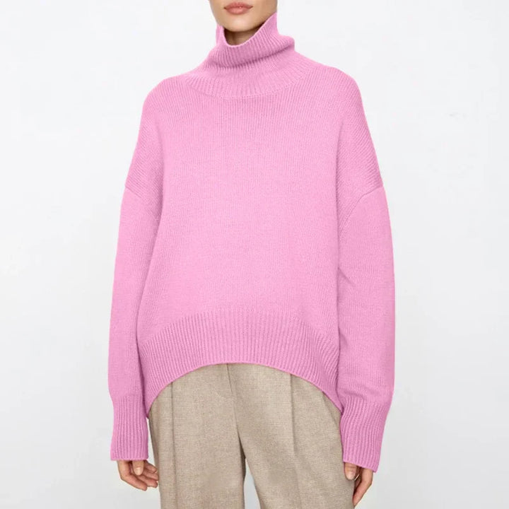 Chic Und Stil | Women's Turtleneck Sweater – Casual Autumn Knit Top