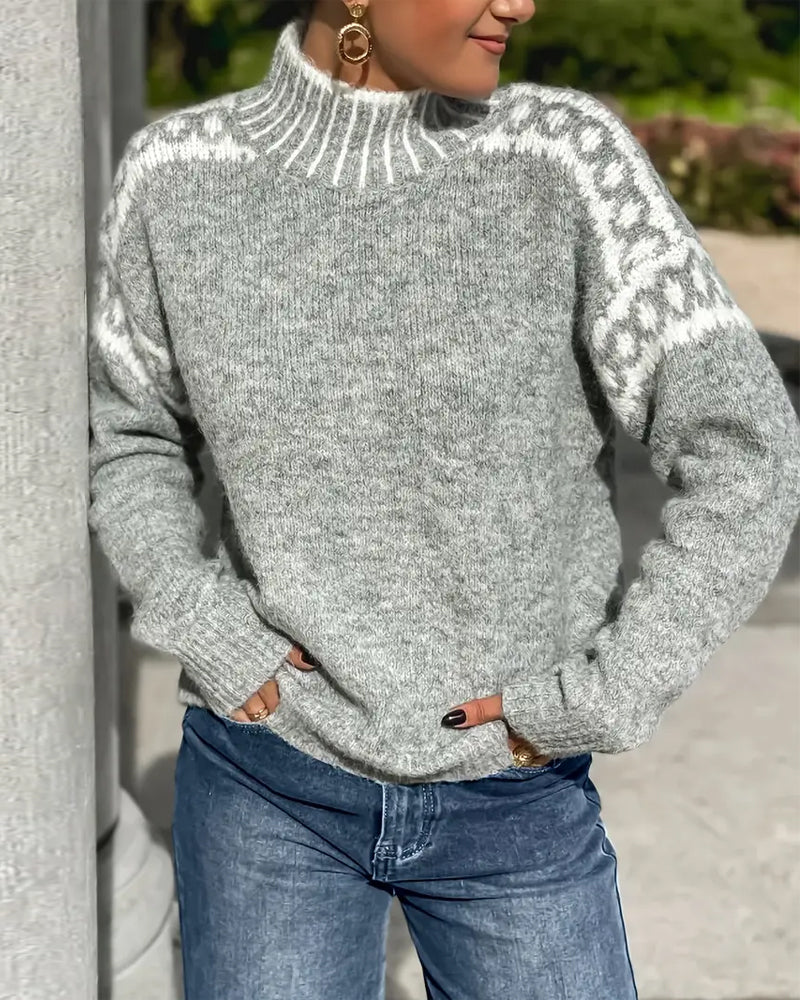 Lune London | Signed sweatshirt with high collar