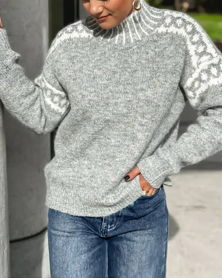 Lune London | Signed sweatshirt with high collar