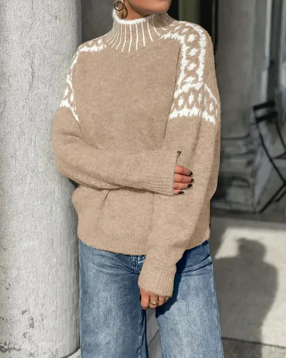Lune London | Signed sweatshirt with high collar