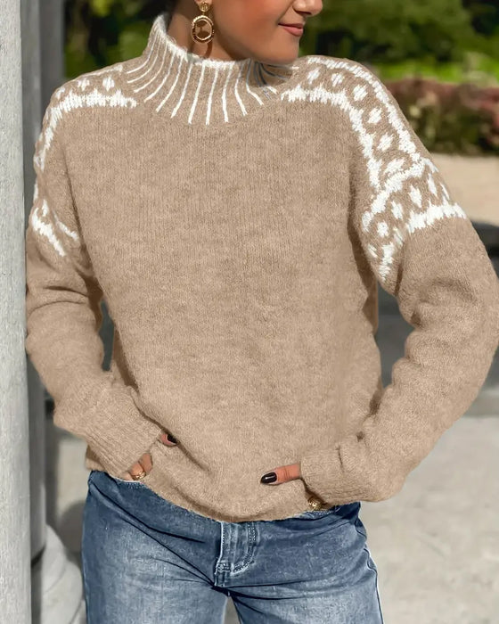 Lune London | Signed sweatshirt with high collar