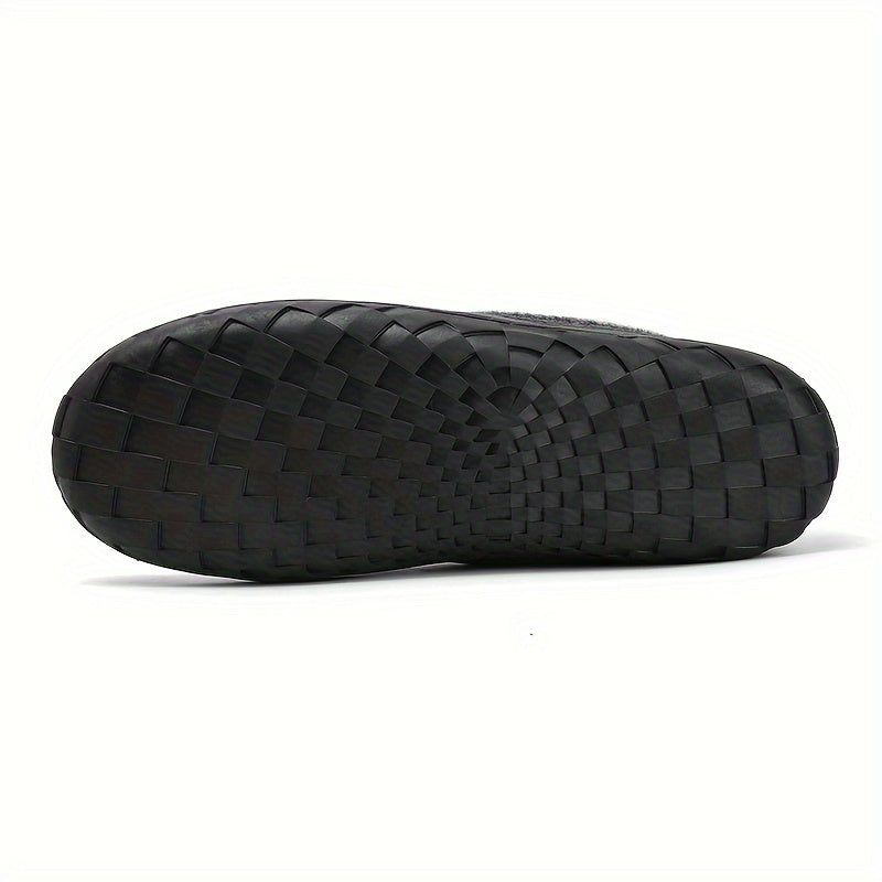 Lune London | Chaussons hommes - Laine de mouton chaude pour l'hiver