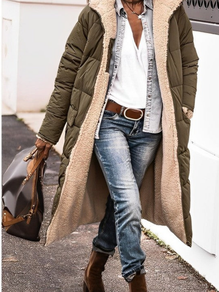 Lune London | Longer Winter Coat for Women, with Hood - Winter