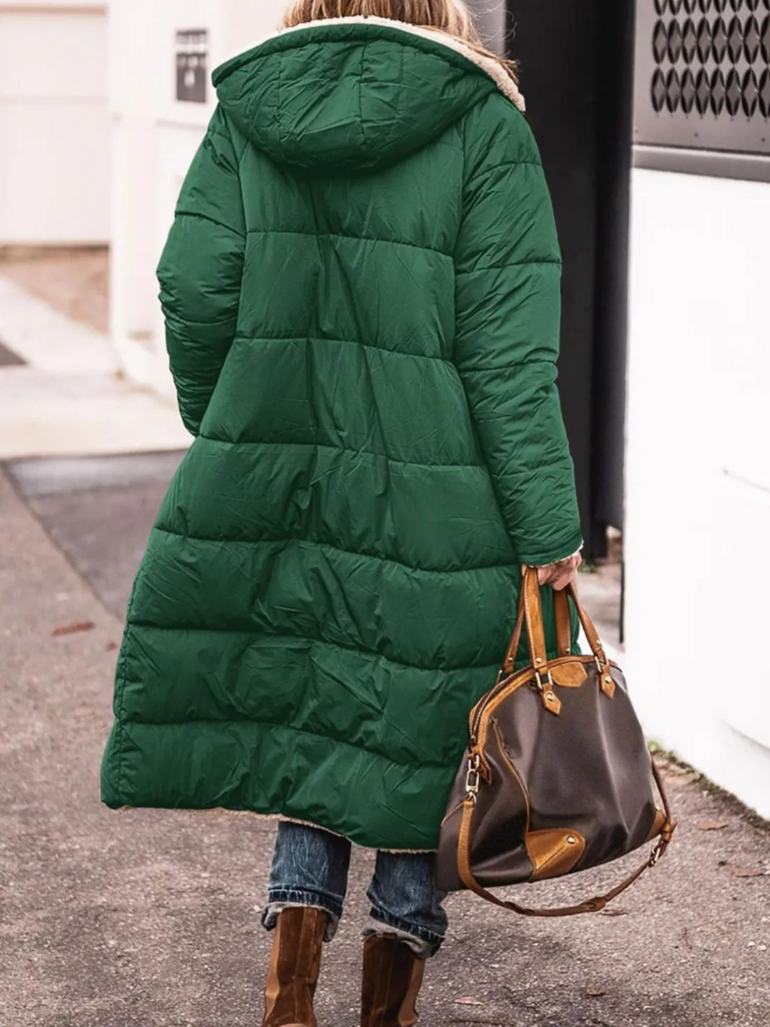 Lune London | Longer Winter Coat for Women, with Hood - Winter