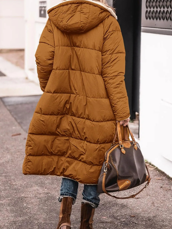 Lune London | Longer Winter Coat for Women, with Hood - Winter