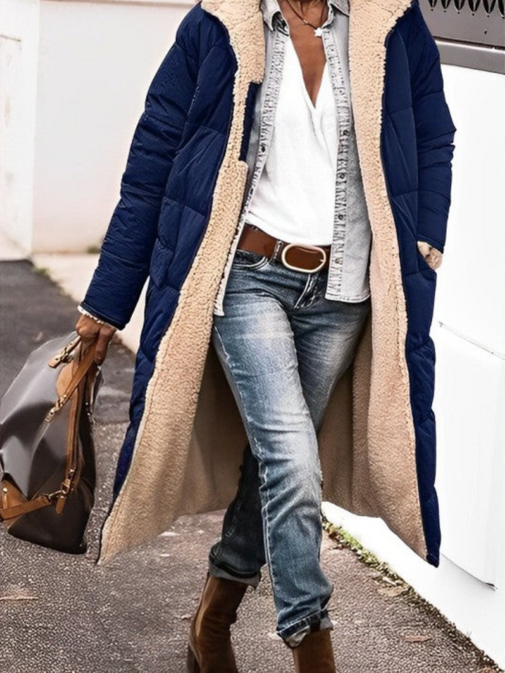 Lune London | Longer Winter Coat for Women, with Hood - Winter