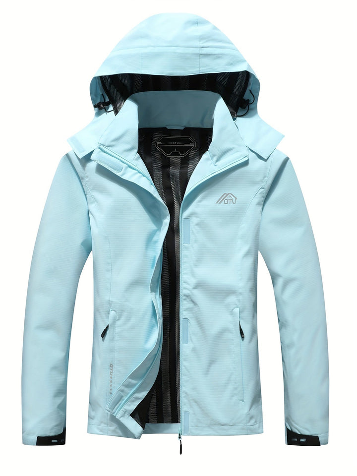 Lune London | Waterproof windbreaker jacket with hood - For spring, autumn & leisure