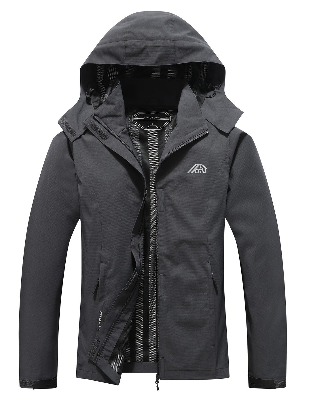 Lune London | Waterproof windbreaker jacket with hood - For spring, autumn & leisure