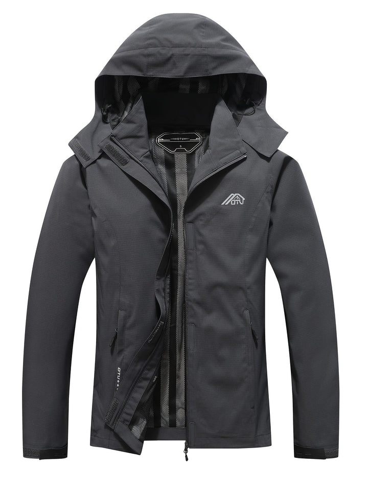 Lune London | Waterproof windbreaker jacket with hood - For spring, autumn & leisure