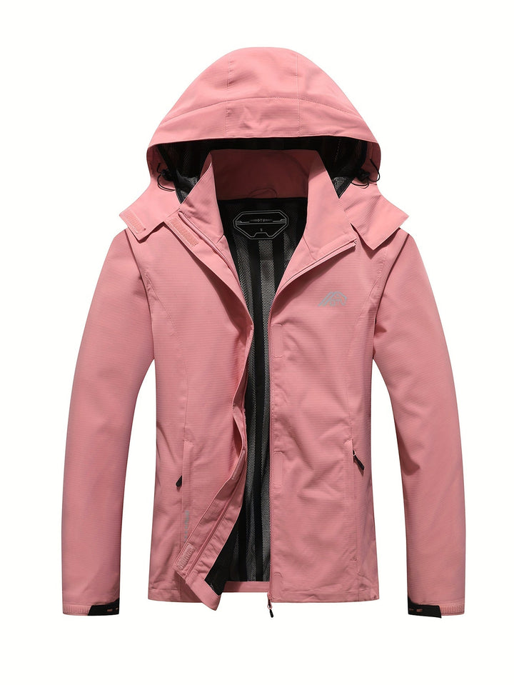Lune London | Waterproof windbreaker jacket with hood - For spring, autumn & leisure
