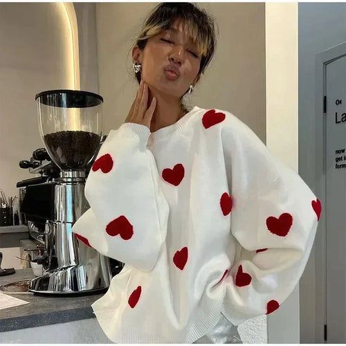 Lune London | Sweater with knitted heart