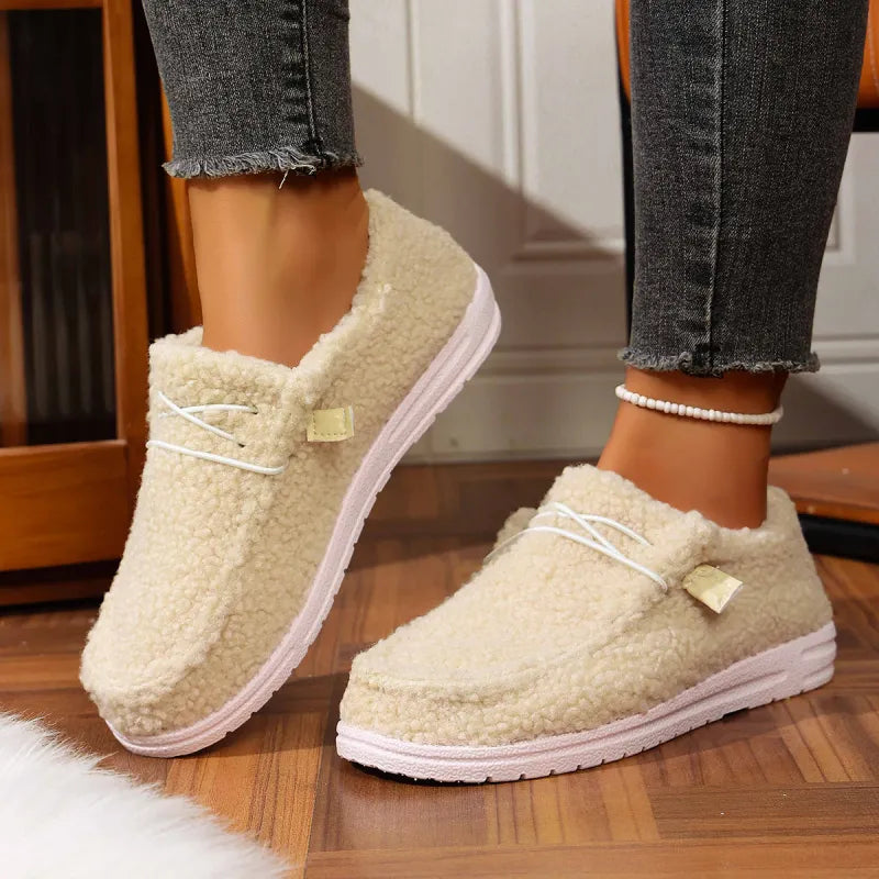 Lune London | Warm Teddy Slippers