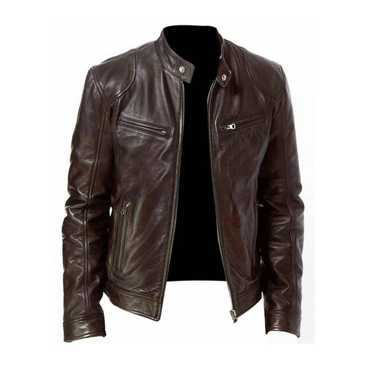 Lune London | Elegant Leather Jacket Men