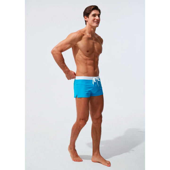 Lune London | Modern Swim Shorts Model with Comfort Waistband