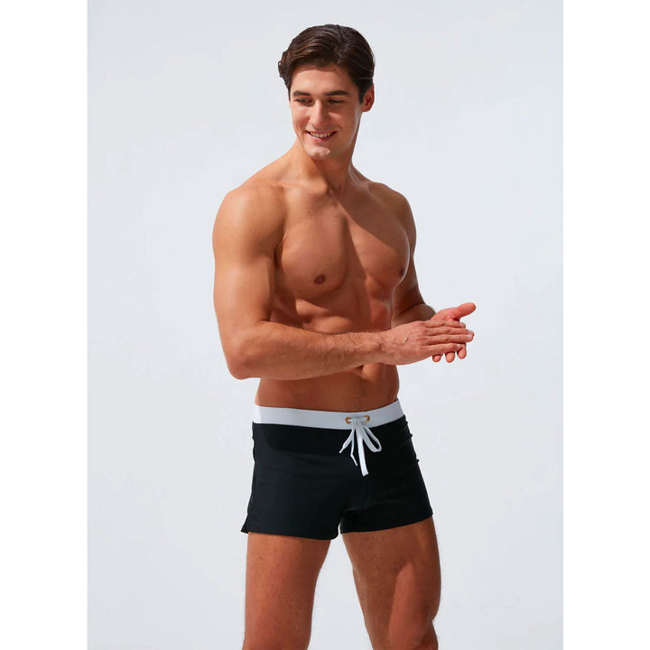 Lune London | Modern Swim Shorts Model with Comfort Waistband