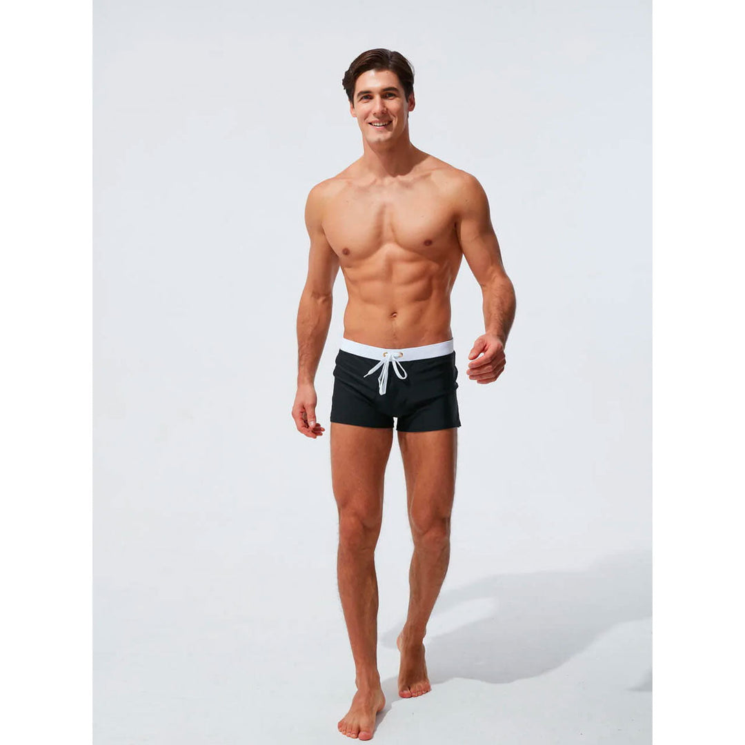 Lune London | Modern Swim Shorts Model with Comfort Waistband