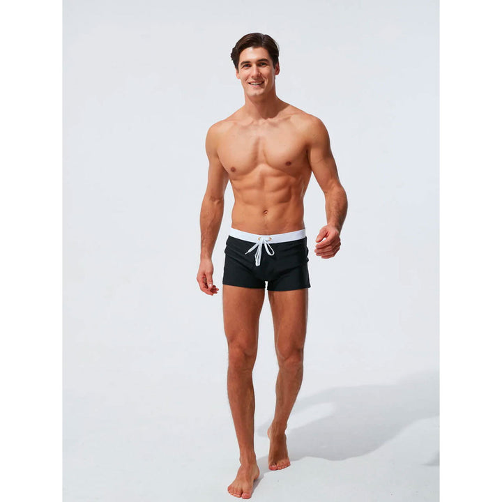 Lune London | Modern Swim Shorts Model with Comfort Waistband