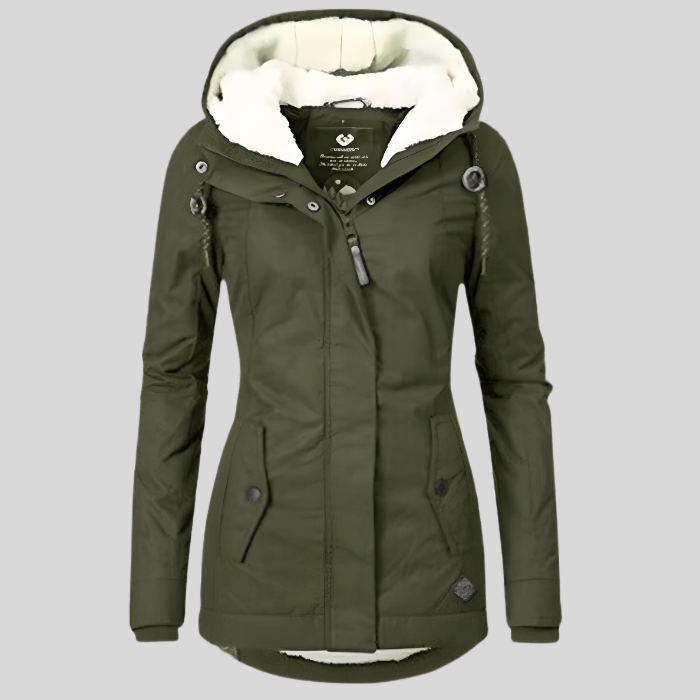 Lune London | Women's Waterproof and Warm Winter Jacket with Hood