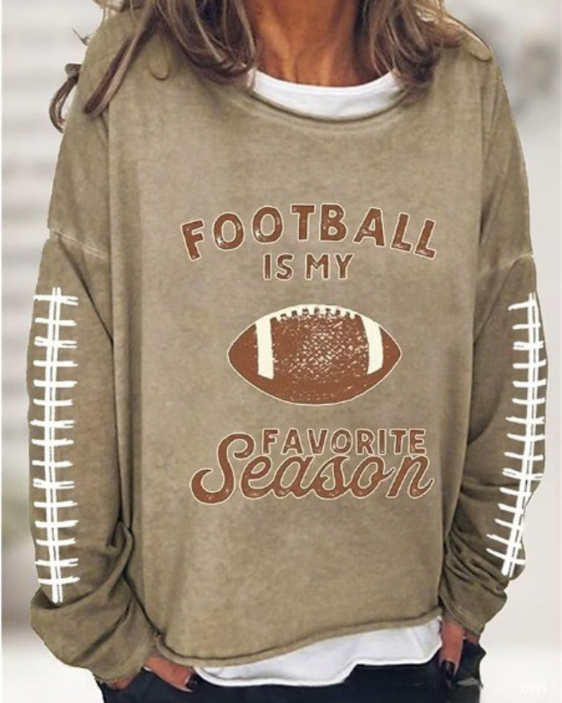 Lune London | Sweatshirt - Cotton Blend - Loose Fit - Crew Neck - Long Sleeves - Graphic Print