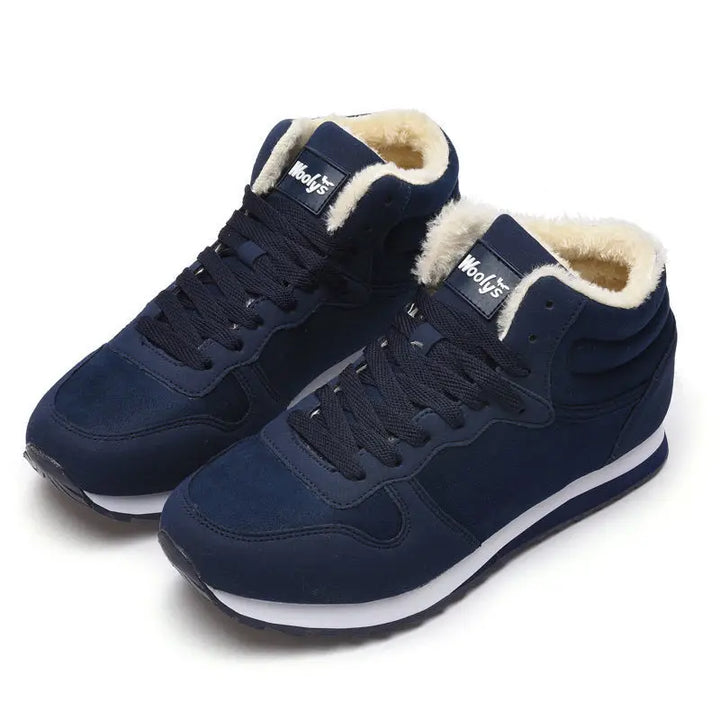 Lune London | Men's winter boots with faux fur and non-slip sole