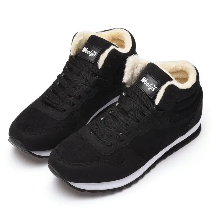 Lune London | Men's winter boots with faux fur and non-slip sole