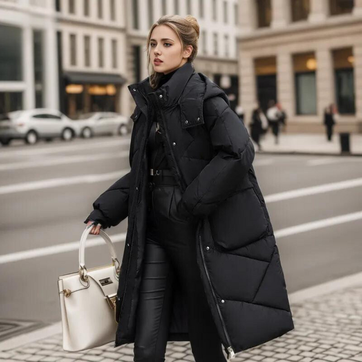 Lune London | solid winter coat for women