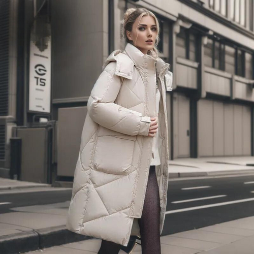 Lune London | solid winter coat for women