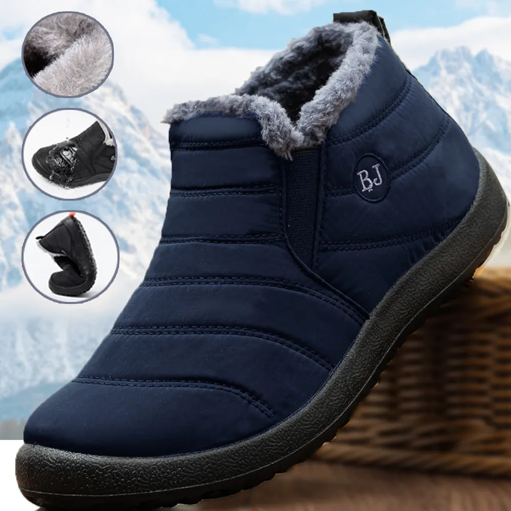 Lune London | HORACE | Waterproof winter boots for men | Lightweight snow boots with warm lining