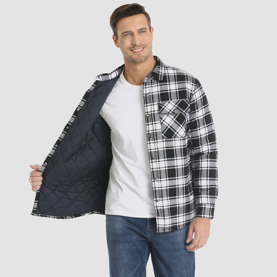 Lune London | Men's Flannel Plaid Jacket