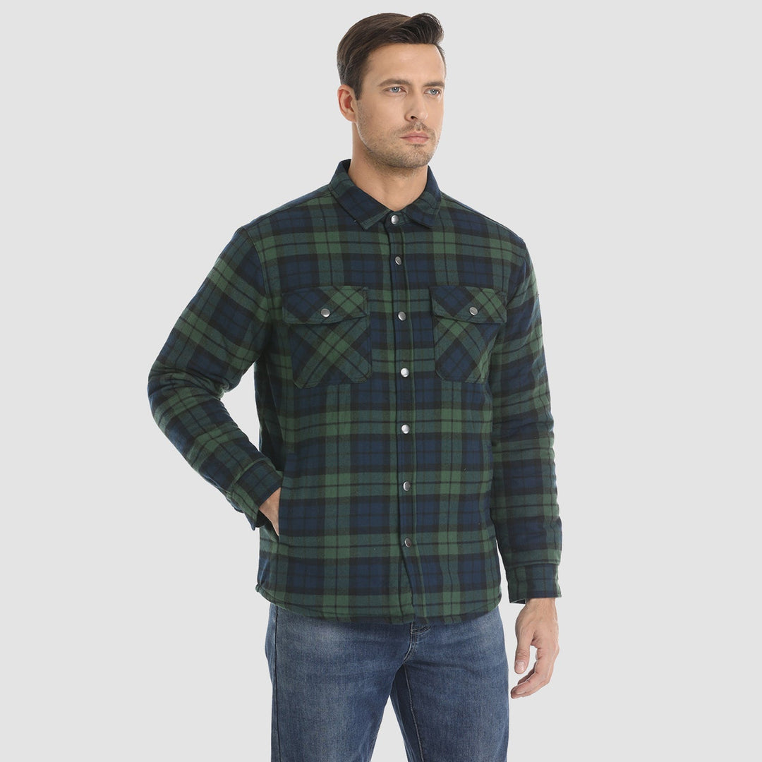 Lune London | Men's Flannel Plaid Jacket