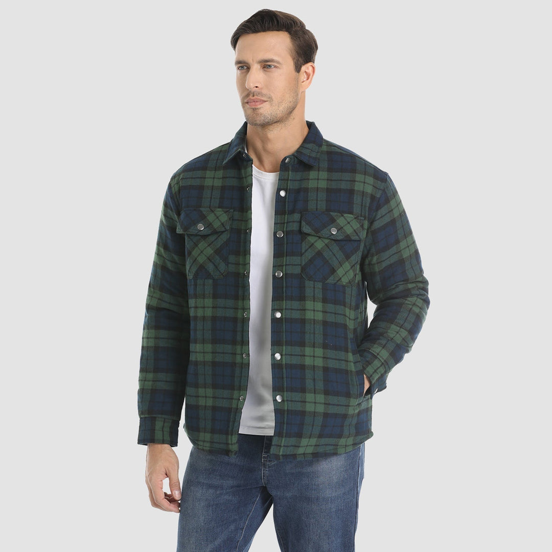 Lune London | Men's Flannel Plaid Jacket