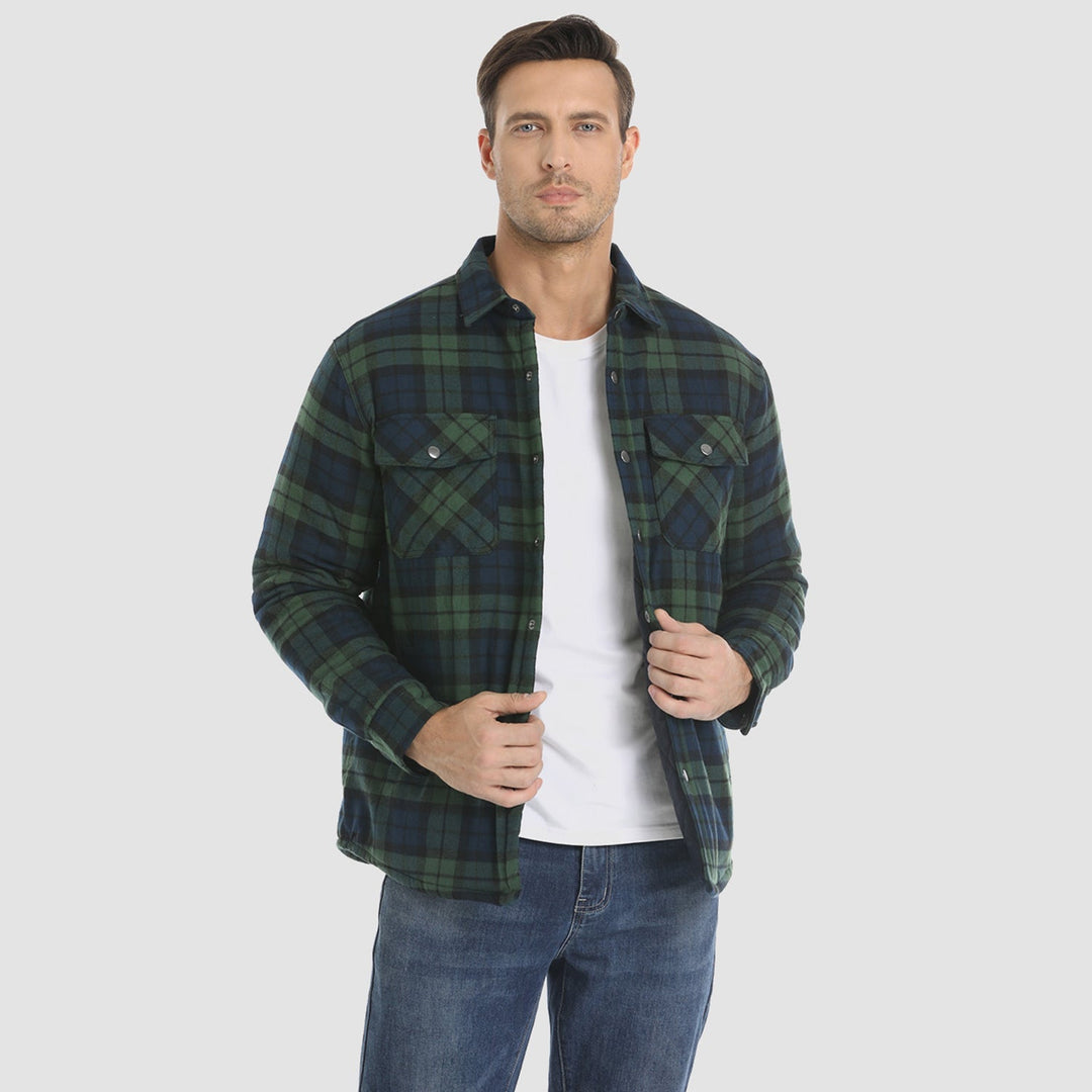 Lune London | Men's Flannel Plaid Jacket