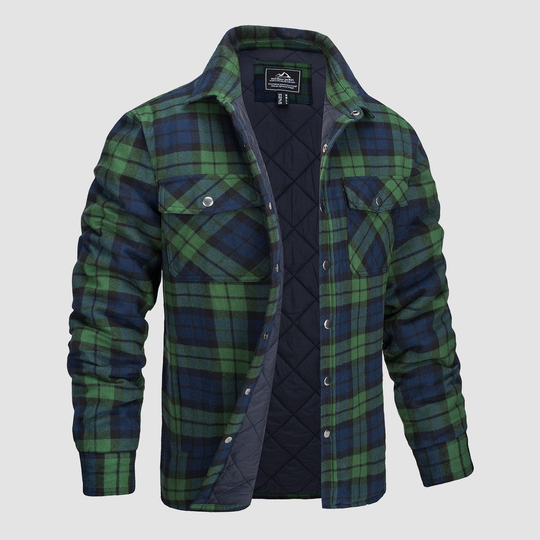 Lune London | Men's Flannel Plaid Jacket