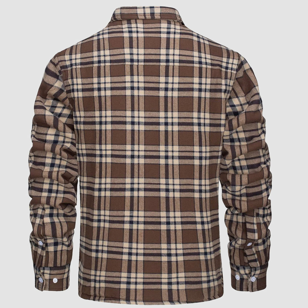 Lune London | Plaid fleece-lined jacket