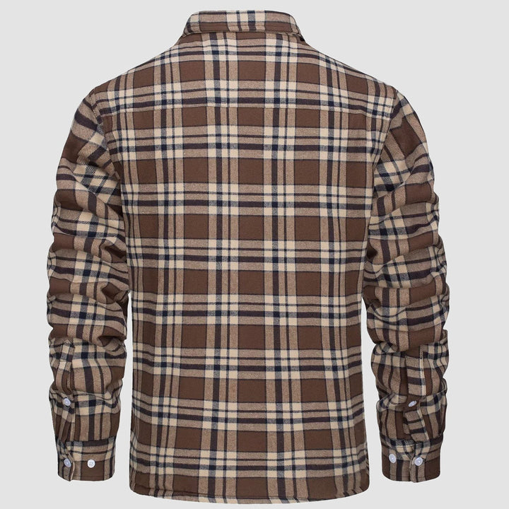 Lune London | Plaid fleece-lined jacket