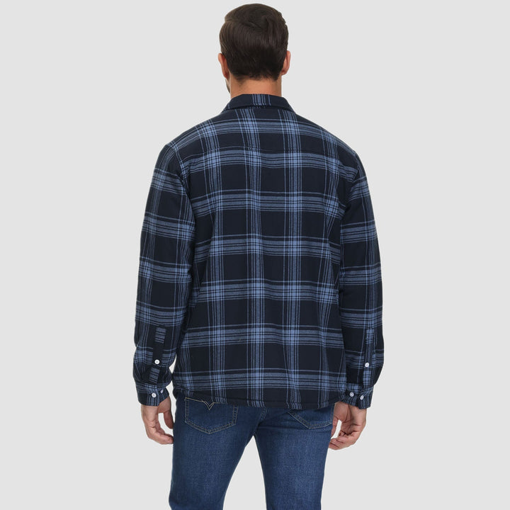Lune London | Plaid fleece-lined jacket