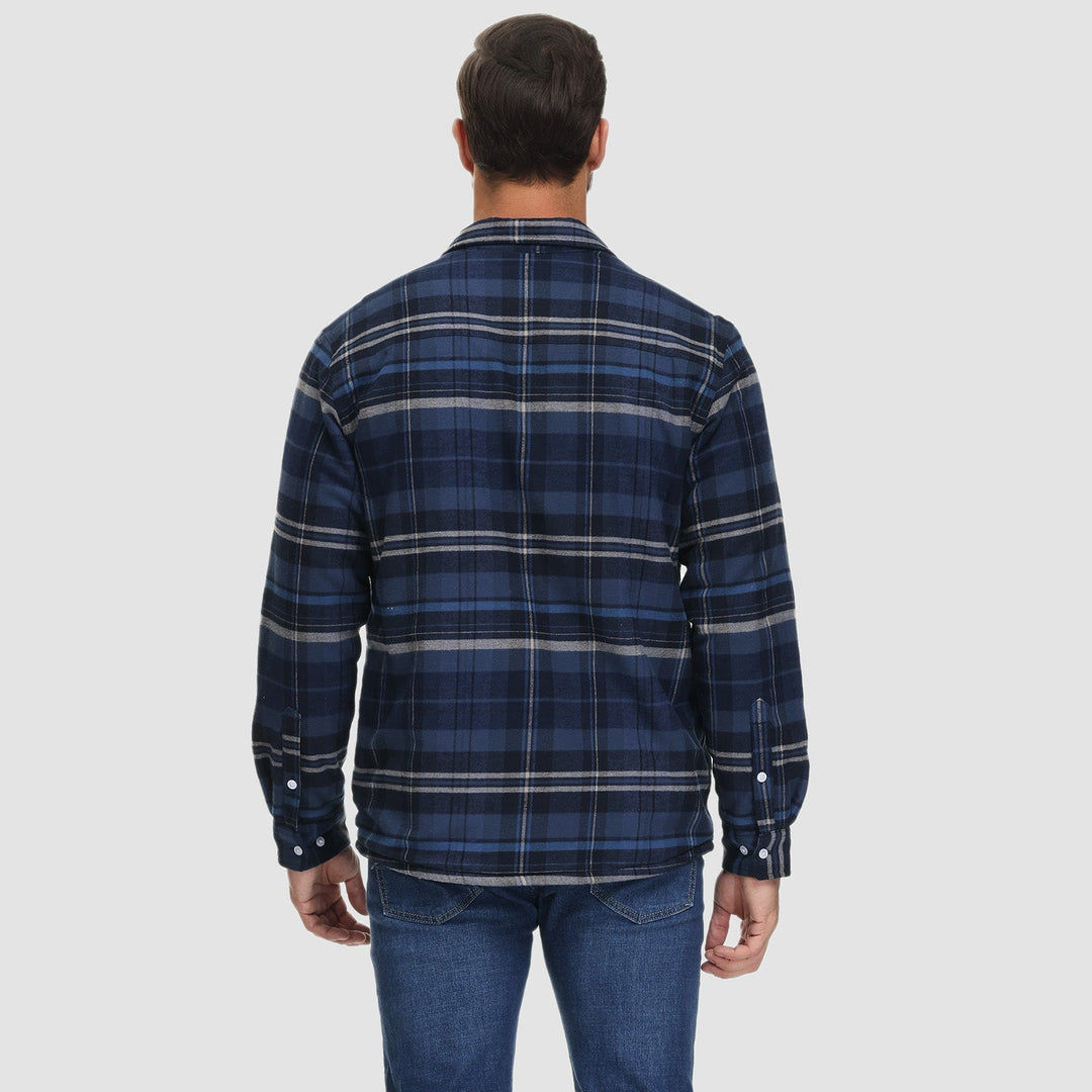 Lune London | Plaid fleece-lined jacket