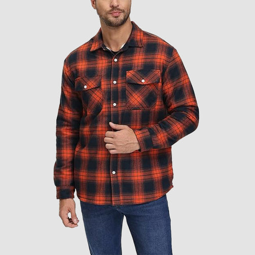 Lune London | Plaid fleece-lined jacket