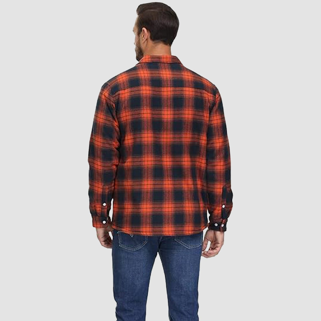 Lune London | Plaid fleece-lined jacket