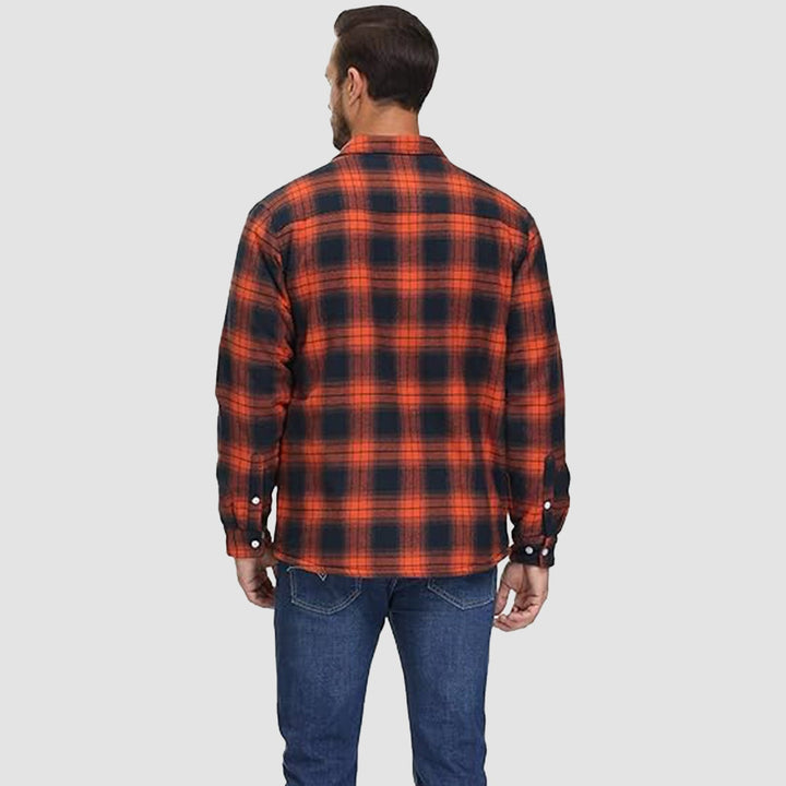 Lune London | Plaid fleece-lined jacket