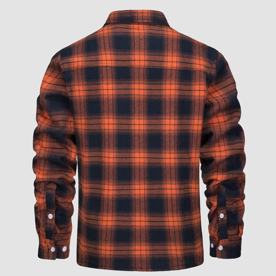 Lune London | Plaid fleece-lined jacket