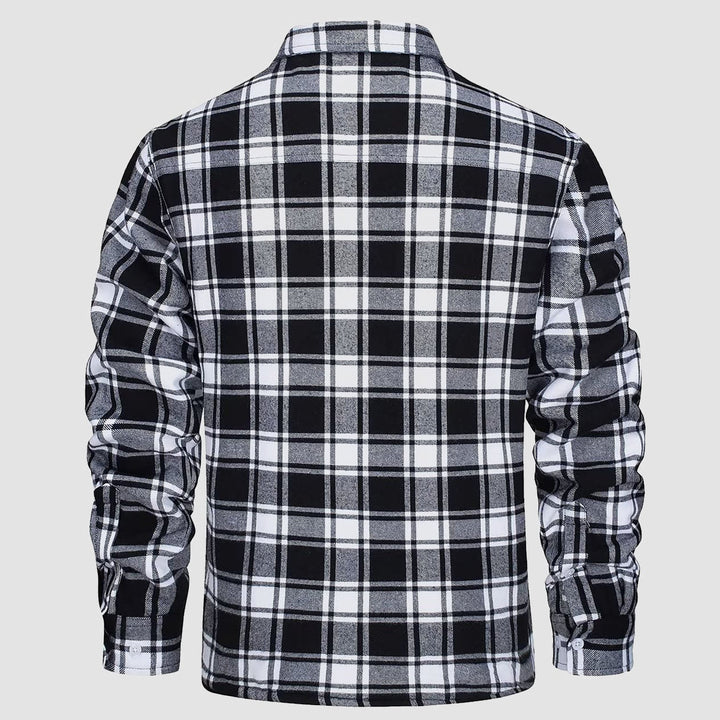 Lune London | Plaid fleece-lined jacket