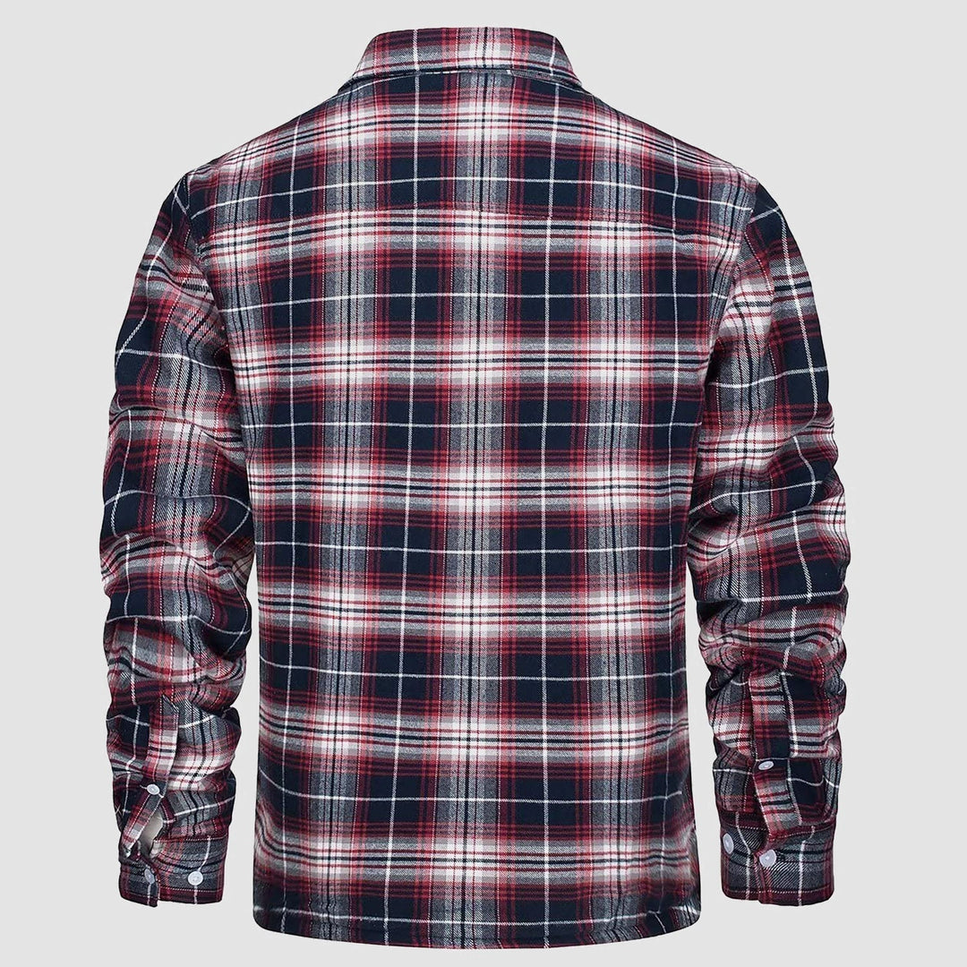 Lune London | Plaid fleece-lined jacket
