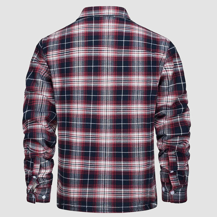 Lune London | Plaid fleece-lined jacket