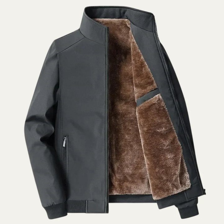 Lune London | Men's bomber jacket, padded, with zipper - winter