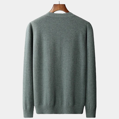 Lune London | Men's Cardigan, knitted, classic button design - lightweight