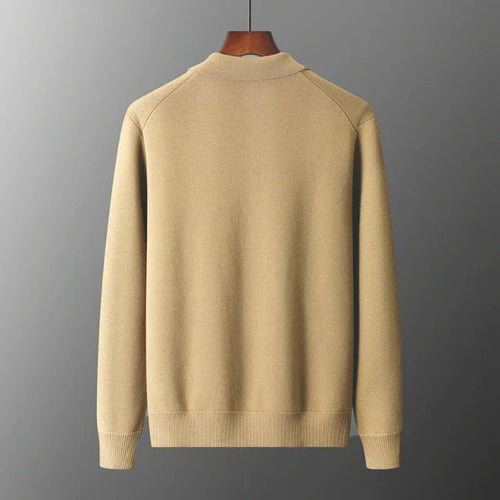 Lune London | Men's Cardigan, tailored, with buttons - Versatile layering